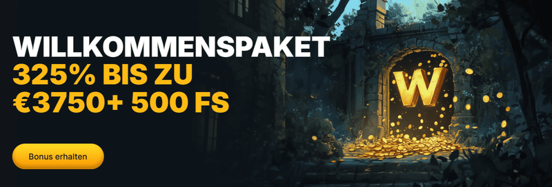 Winhero Casino Willkommensbonus 2025 – 325 % bis €3750 + 500 Free Spins sichern